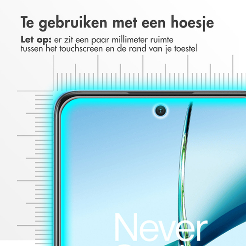 Accezz Gehard Glas Screenprotector OnePlus Nord CE 4 Lite 5G, afbeelding 3