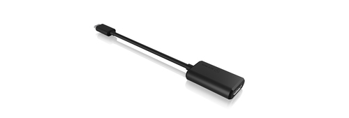 ICY BOX IB-AC551-C USB-graafikaadapter 4096 x 2160 pikslit Must