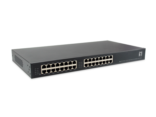 LevelOne POH-1620 16-Port High Power PoE Midspan Hub ,400W – image 1