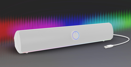 GENESIS NCS-2305 soundbar luidspreker Wit 2.0 kanalen 10 W, afbeelding 9