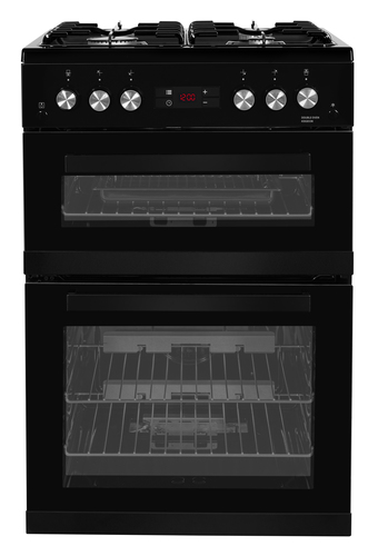 Beko KDG653K 60cm Freestanding Gas Double Oven Cooker