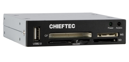 Chieftec CRD-501 card reader USB 2.0 Black