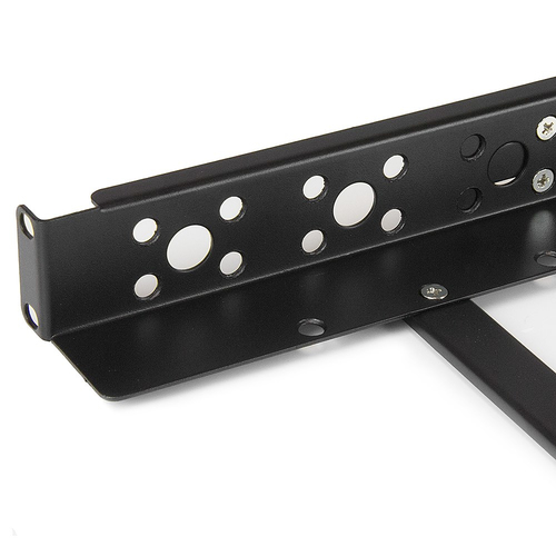 StarTech.com 1U Universal Server Rack Rails - TAA Compliant Adjustable Depth Server Mounting Rails - 19inch Rack Mount Rails (UNIRAILS1U) Rack-spor Sort – billede 8