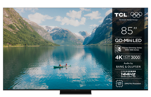 TCL 85MQLED85K TV 2.16 m (85") 4K Ultra HD Smart TV Black 3000 cd/m² – image 1