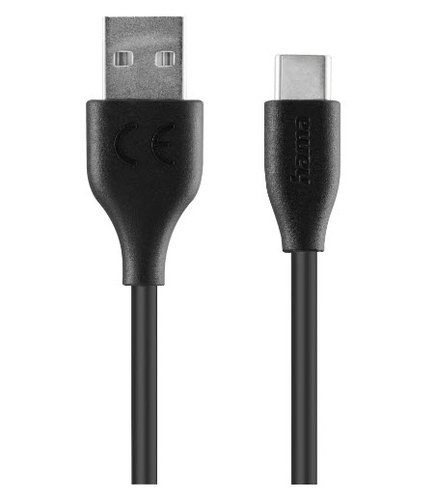 Hama 00086410 USB кабель USB 2.0 1,5 m USB A USB C 0,48 Gbit/s Черный