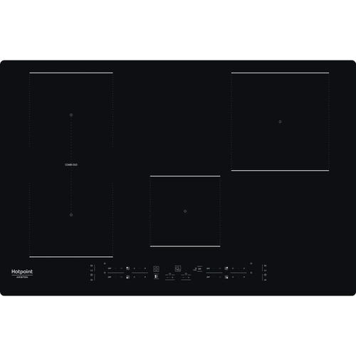 Hotpoint HB 0577B NE Черный Встроенный 77 cm Плита с зонами индукции 4 зона(ы)