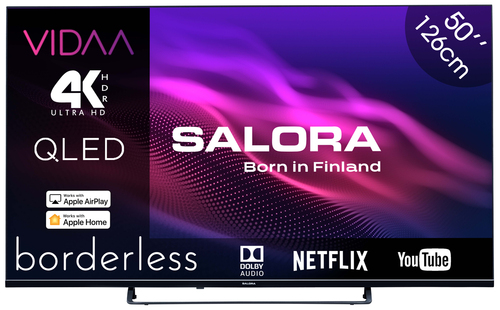 Salora QLED50UV1 TV – image 1