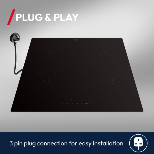 Hoover H-HOB 300 INDUCTION HI642CCAR Black Built-in – image 3