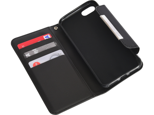 Sandberg Flip wallet iPhone 7/8 Blackskin
