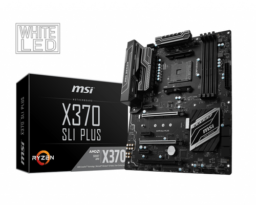 MSI X370 SLI PLUS материнская плата AMD X370 Разъем AM4 ATX
