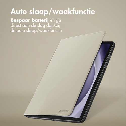 Accezz Classic Tablet Case Samsung Galaxy Tab A9 Plus - Greige, afbeelding 5