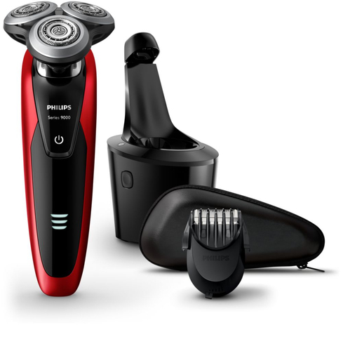 Philips SHAVER Series 9000 S9151/31 raseerija mehele Must, Punane