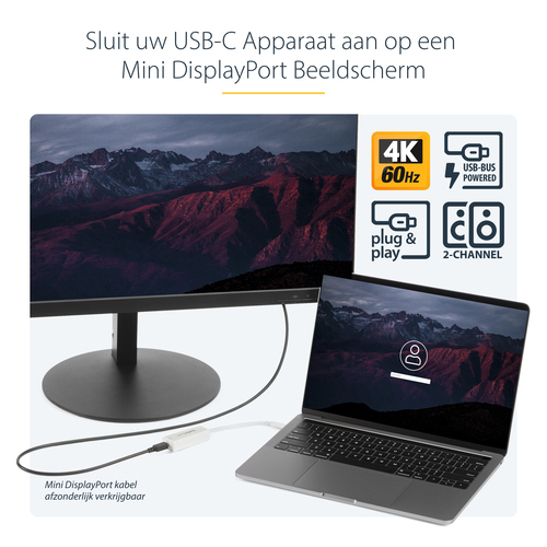 StarTech CDP2MDP - Externe video-adapter, afbeelding 8
