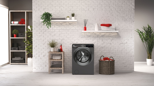 Hoover H-WASH&DRY 500 HDD4106AMBCR-80 washer dryer Freestanding Front-load Anthracite – image 5