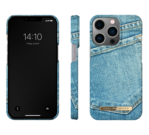 iDeal of Sweden Printed Case iPhone 13P Denim Bliss – image 2