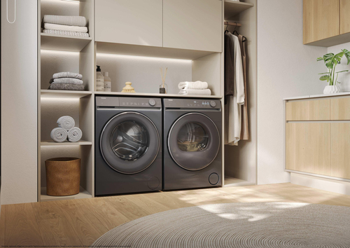 Haier X Series 7 HD100-C367GU1-UK WiFi-enabled 10 kg Heat Pump Tumble Dryer - Graphite, Silver/Grey - image 7