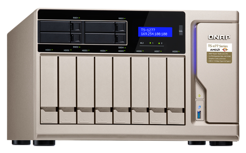 QNAP TS-1277 NAS Tower AMD Ryzen™ 5 1600 – image 5