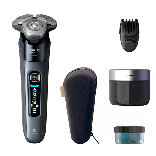 Philips X9001/91 men's shaver Rotation shaver Trimmer Blue