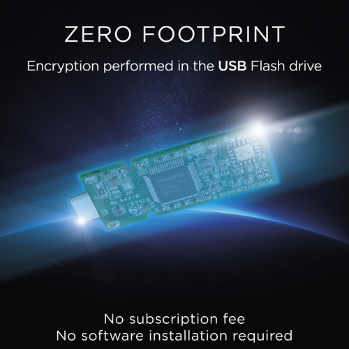 Integral 16GB USB-C 3.2 GEN1 DRIVE (USB3.1 USB3.0) SECURE360-C TYPE-C BLACK SECURELOCK2 AES 256BIT SOFTWARE ENCRYPTION – image 6