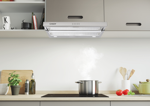 Candy CBT6ESMX Semi built-in (pull out) Silver 621 m³/h – image 3