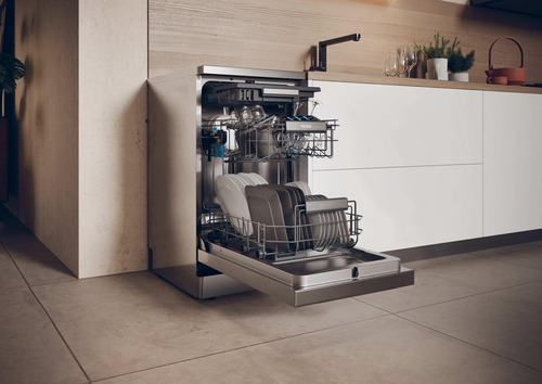 Haier I-Pro Shine Series 5 XF1C3TB1FX-80 Wifi Connected Slimline Dishwasher - Silver - C Rated, Silver - image 7