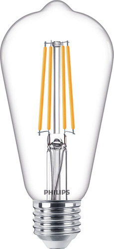 Philips Classic filament LED лампа Теплый белый 2700 K 7,2 W E27
