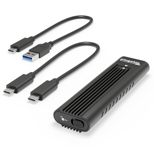 USB C TO M.2 NVME TOOL-FREE DRIVERLESS ENCLOSURE USB C AND THUNDERBOLT 3 COMPATI