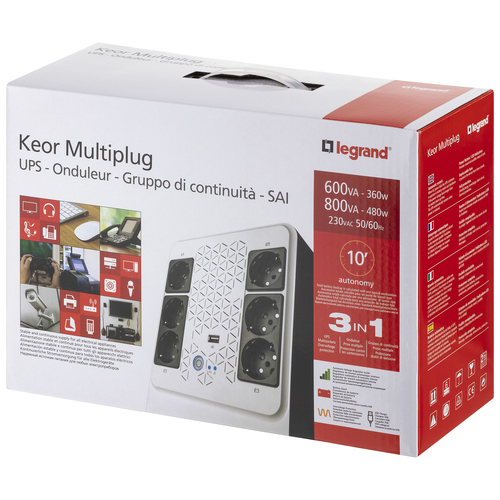 Legrand ASI KEOR MULTIPLUG 800 GR – image 5