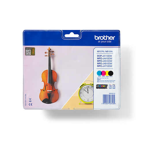 Original Brother LC127XL Ink Cartridge Multipack (B/C/M/Y) - image 1