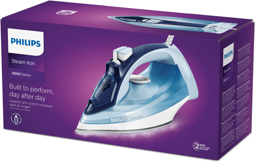 Philips 5000 series DST5020/21 iron Steam iron SteamGlide Plus soleplate – image 4