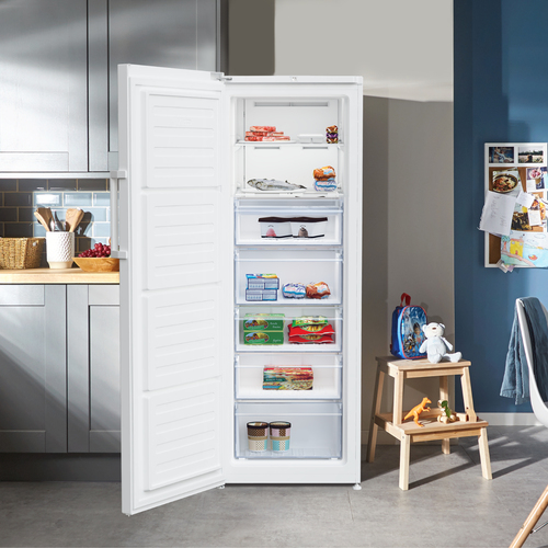Beko FFP4671W Freestanding Tall Frost Free Freezer with Freezer Guard – image 5