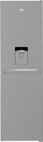 Beko CNG4582DVPS 182cm 50/50 Frost Free Fridge Freezer - Stainless Steel Effect - E Rated, Stainless Steel - image 1