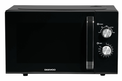 Daewoo SDA2085 microwave Black Solo microwave Countertop – image 3