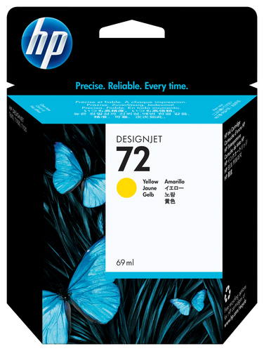 Cartucho HP 72 Amarillo 69ml C9400A - Hewlett Packard