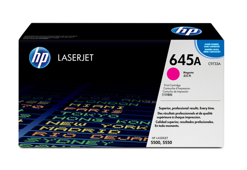 Original HP 645A Magenta Toner Cartridge (C9733A) - image 1