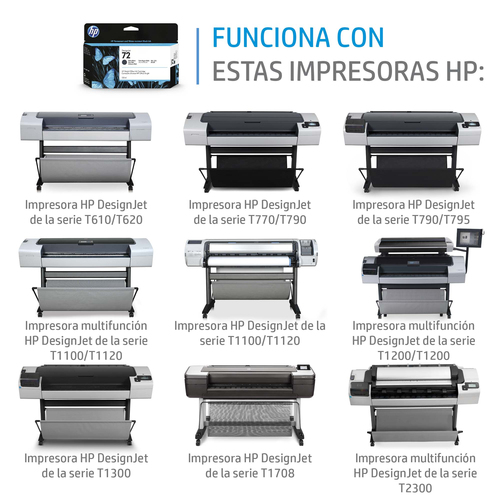 Tinta HP 72