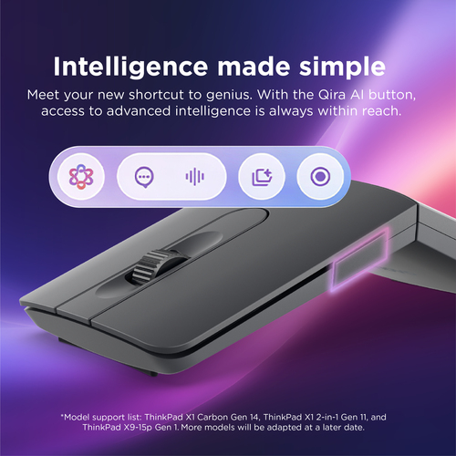 Lenovo 4Y51T62792 mouse Universal Ambidextrous Bluetooth IR LED 4000 DPI – image 4