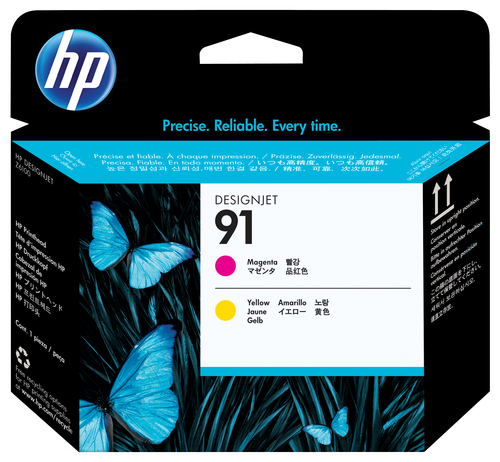 Cabezal HP 91 Magenta/Amarillo C9461A - C9461A