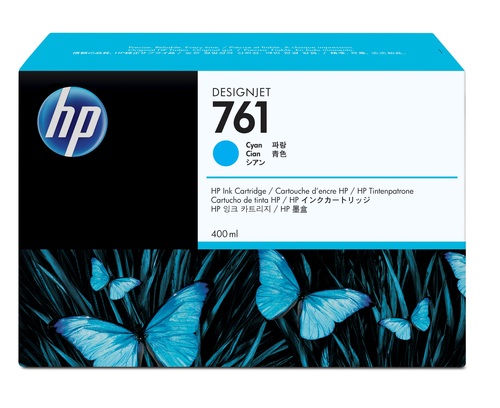 CM994A Tinta HP DesignJet LF 761 400ml Color Cian CM994A