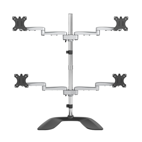 BASE SOPORTE DE ESCRITORIO PAR  A 4 MONITORES DE HASTA 32IN VESA - ARMQUADSS