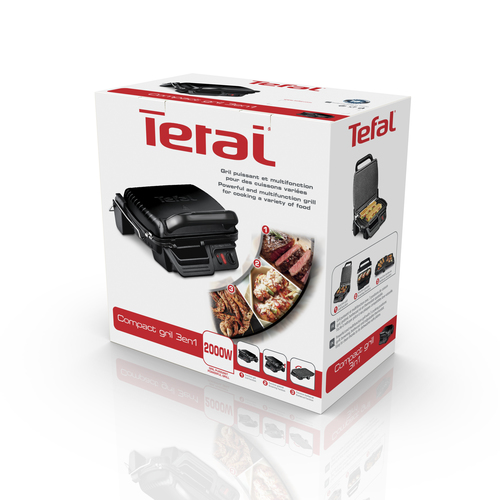 Tefal Grill Ultracompact Grill GC308812, afbeelding 3