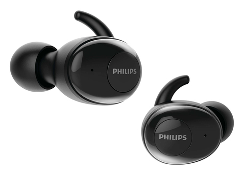 Philips UpBeat SHB2515BK - Auriculares inalámbricos con micro - en oreja - Bluetooth - negro - SHB2515BK/10