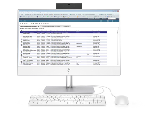 HP EliteOne 800 G5 23,8-tommers Alt-i-ett Healthcare Edition, Core i5-9500, 8 GB RAM, 256 GB SSD