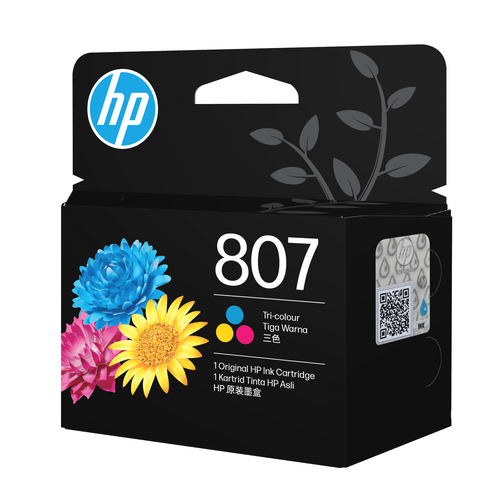 HP 807 Tri-color Original Ink Cartridge – image 9