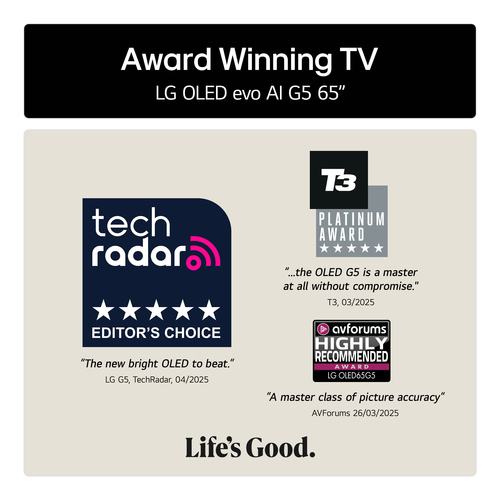 LG OLED65G56LS 65" G5 4K OLED Smart TV Metallic - image 3