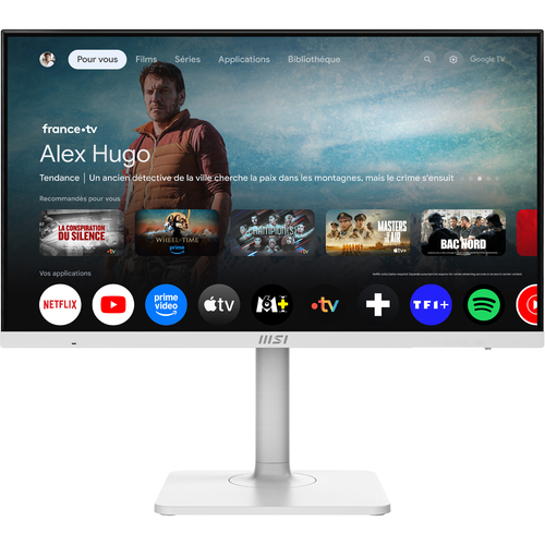Msi Modern MD272UPSW 27" Ips Uhd 4K USB-C Google TV Smart Monitor - image 1