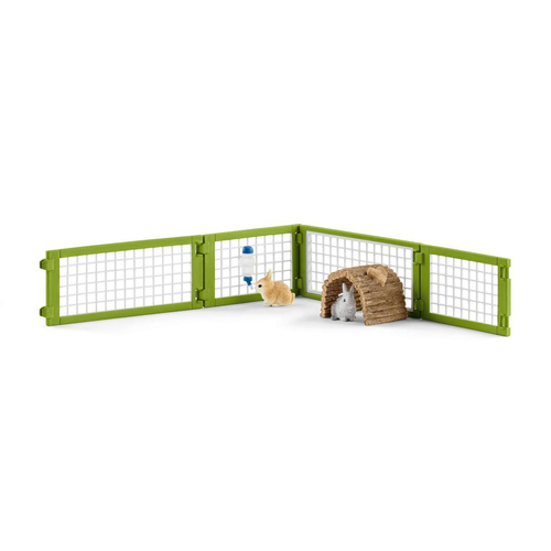 Schleich Farm World - Konijnenhok speelfiguur, afbeelding 4