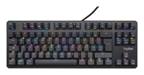 IOPLEE 319BTR keyboard Universal USB QWERTY Italian Black – image 1