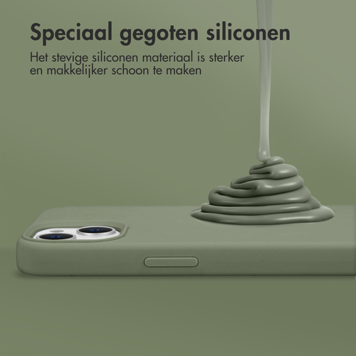 Accezz Liquid Silicone Backcover met MagSafe iPhone 16 Pro Max Telefoonhoesje, afbeelding 2
