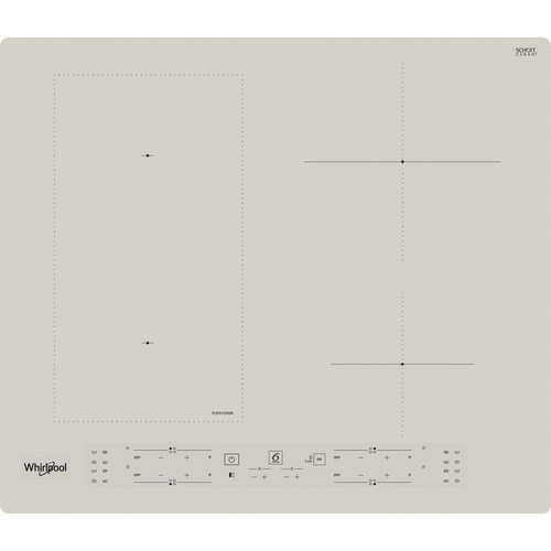 Whirlpool WLB6860NE/S Серебристый Встроенный Плита с зонами индукции 4 зона(ы)